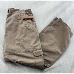 5.11 Tactical Series Mens 38x30 Cargo Pants Gray Style 74273 Ripstop RUNS SMALL